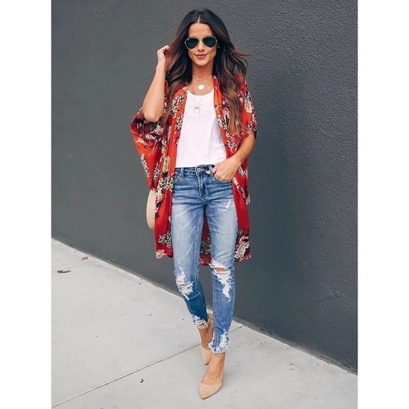 Zara Jackets & Blazers - HP**Bershka (Zara) | Satin Kimono